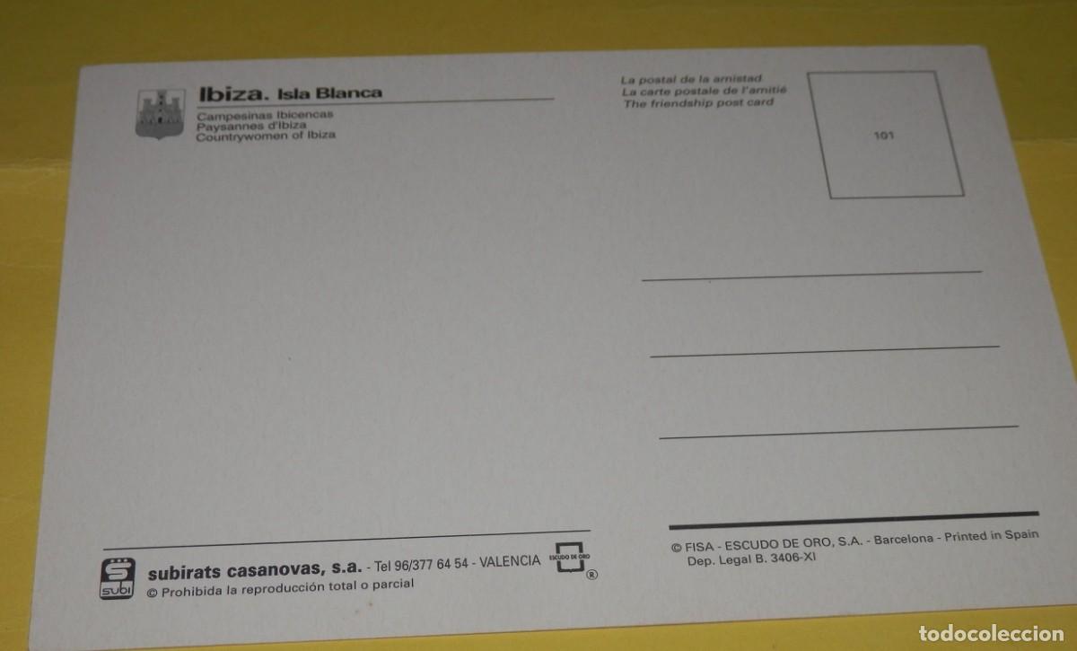 Postales: TARGETA POSTAL DE IBIZA - Foto 2