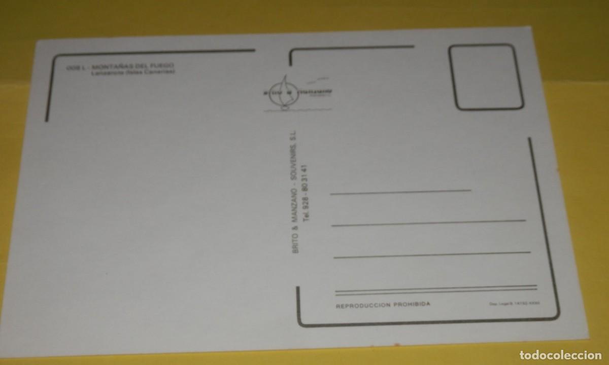 Postales: TARGETA POSTAL DE LA ISLA DE LANZAROTE - Foto 2