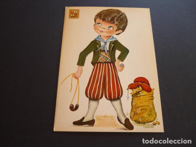 Postales: BALEARES TRAJE TIPICO POSTAL - Foto 1