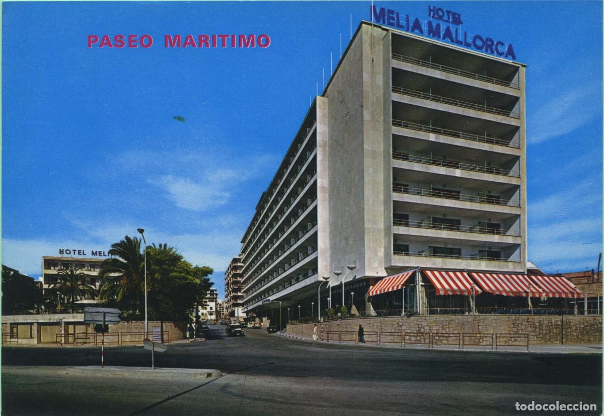 Postkarten: N&ordm; 152-PALMA DE MALLORCA. Mallorca. Hotele Meli&aacute; Mallorca. Paseo Mar&iacute;timo. ED. TOM&Aacute;S DE PEDRO