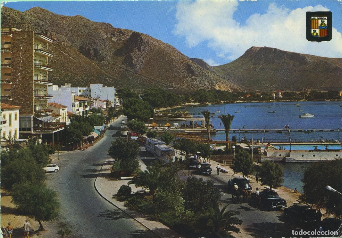 Postales: N&ordm; 1723-MALLORCA. Puerto de Pollensa. Vista parcial. ED. A. SUBIRATS CASANOVAS