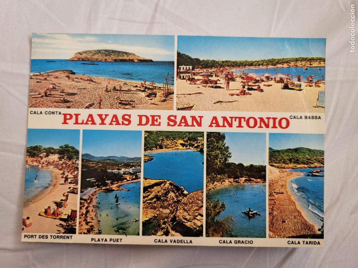 Postales: POSTAL PLAYAS DE SAN ANTONIO - Foto 1