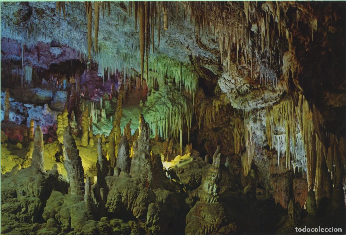 Postkarten: N&ordm; 8053-MALLORCA. Porto Cristo. Cuevas dels Hams. Para&iacute;so perdido de Milton. Sin circular. ED. ICARI