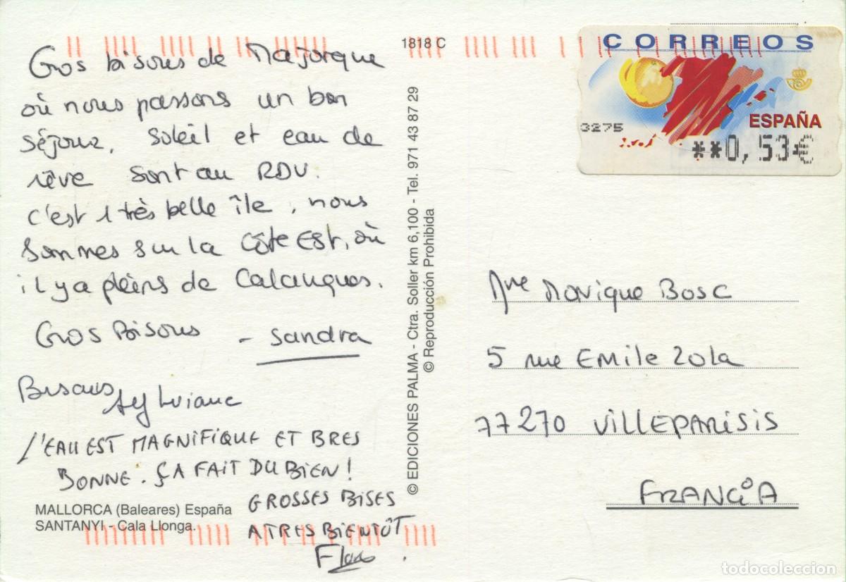 Postales: MALLORCA. Santanyi. Cala Llonga. EDICIONES PALMA - Foto 2