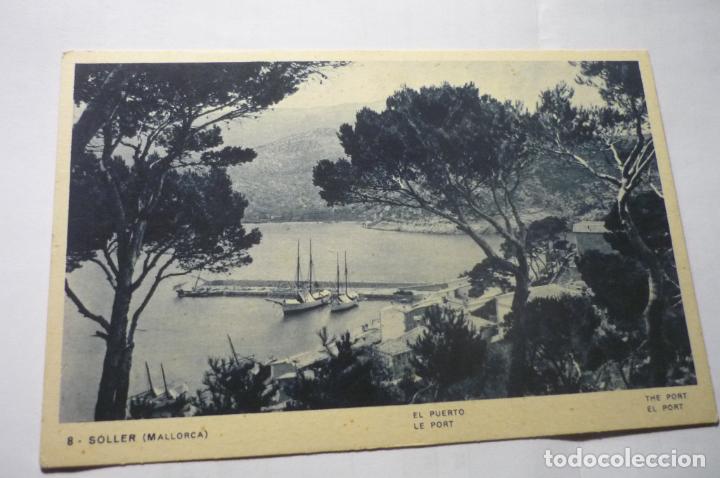Postales: POSTAL SOLLER PUERTO CM - Foto 1