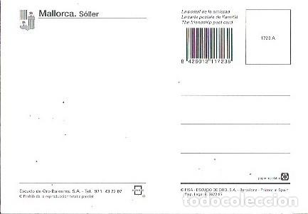 Postales: POSTAL A COLOR MALLORCA SOLLER - Foto 2