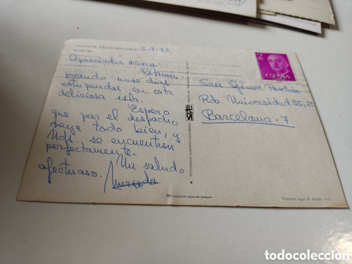 Postales: Postal Puerto de S&oacute;ller, Mallorca - Foto 3