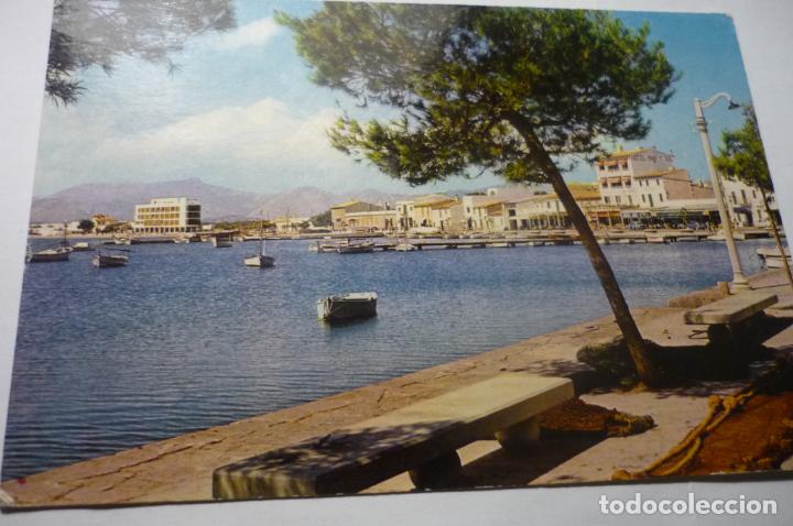Cartes Postales: postal puerto alcudia,. parcial circulada
