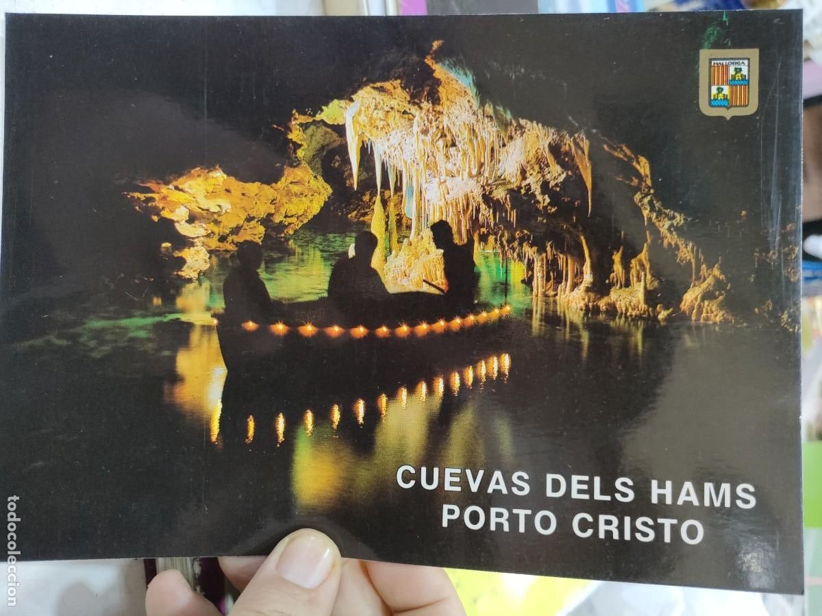 Cartes Postales: Postal Grande MALLORCA Porto Cristo CUEVAS DEL HAMS Concierto en el Lago Mar de Venecia G-78 SUBIRA