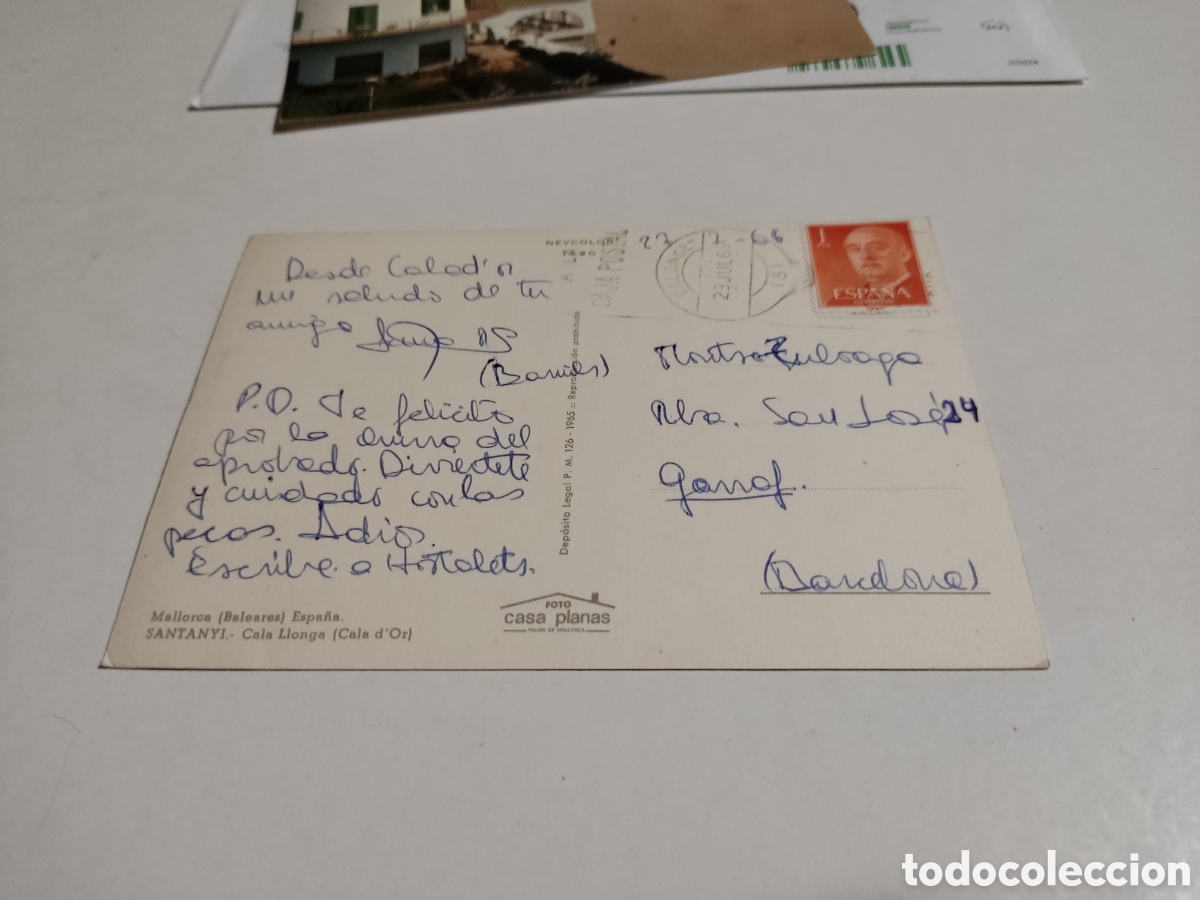 Postales: Postal Mallorca Santanyi - Foto 2