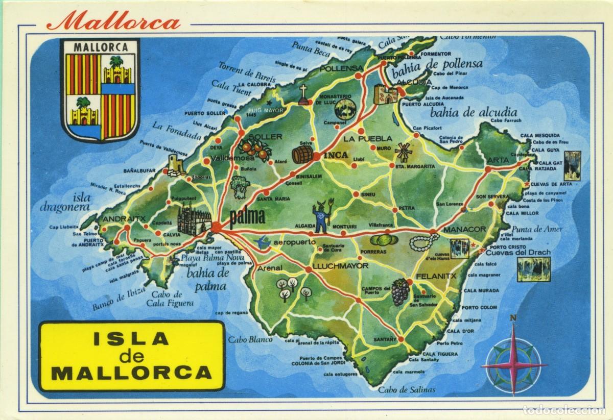 Postales: N&ordm; 3610-MALLORCA. Baleares. EDICIONES PALMA