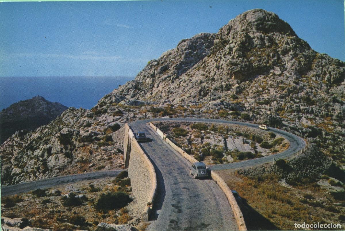 Postales: SERIE II-N&ordm; 3566-MALLORCA. Carretera de la Calobra. El &rdquo;Nudo de la Corbata&rdquo;. ED. A.CAMPA&Ntilde;&Aacute; Y PUIG-FE