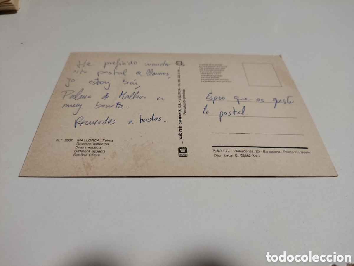 Postales: Postal Mallorca - Foto 2