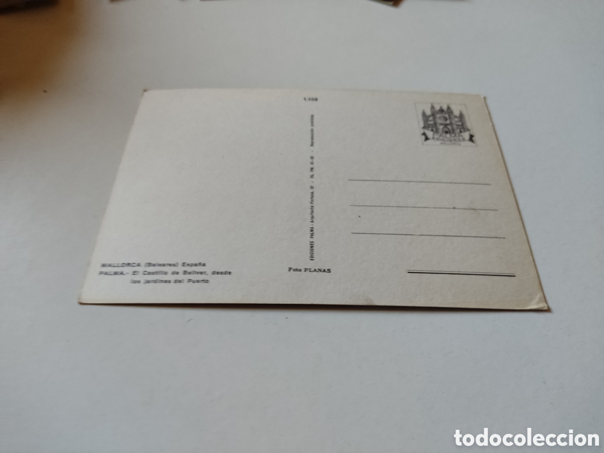 Postales: Postal castillo de Bellver, Mallorca - Foto 2