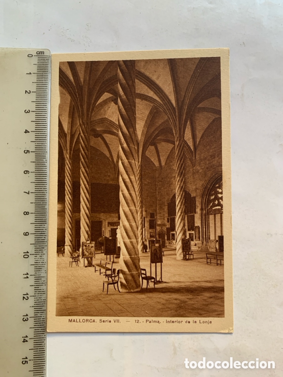 Postales: POSTAL. MALLORCA. INTERIOR DE LA LONJA. CENTRO DEL TURISMO. - Foto 1
