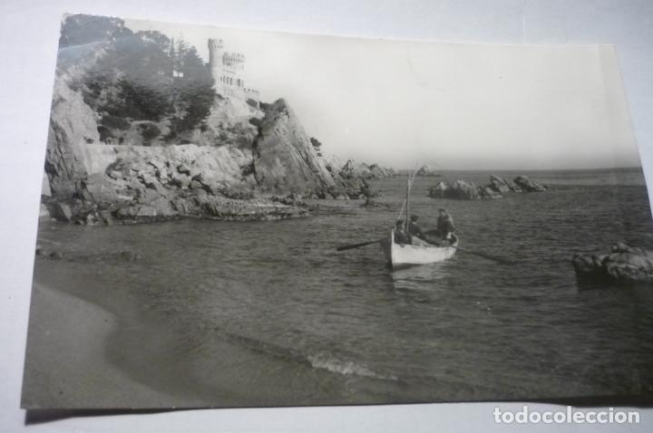 Postales: postal lloret de mar cala sa caleta circulada