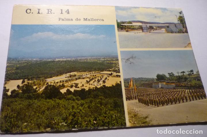 Postales: postal malllorca militar c.i.r. 14 escrita