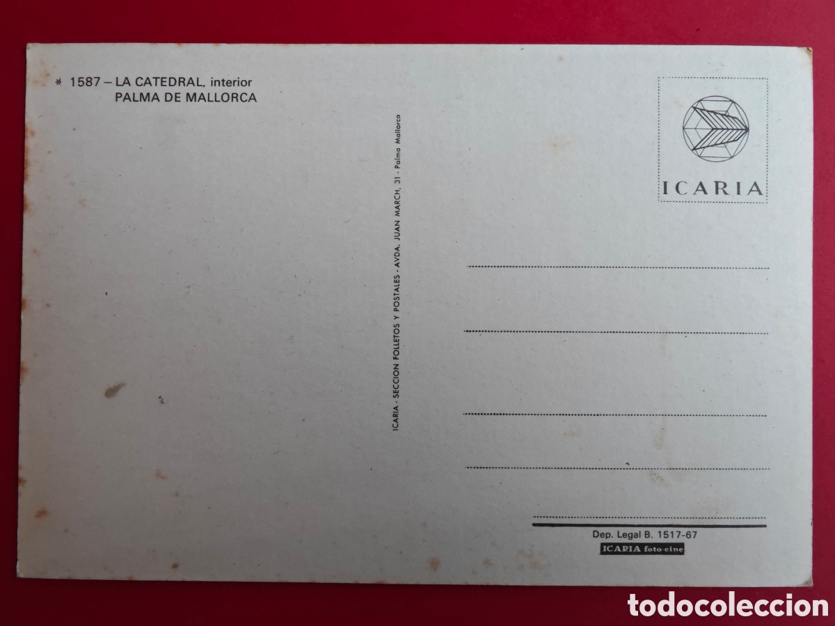 Postales: Palma de Mallorca, la catedral. - Foto 2