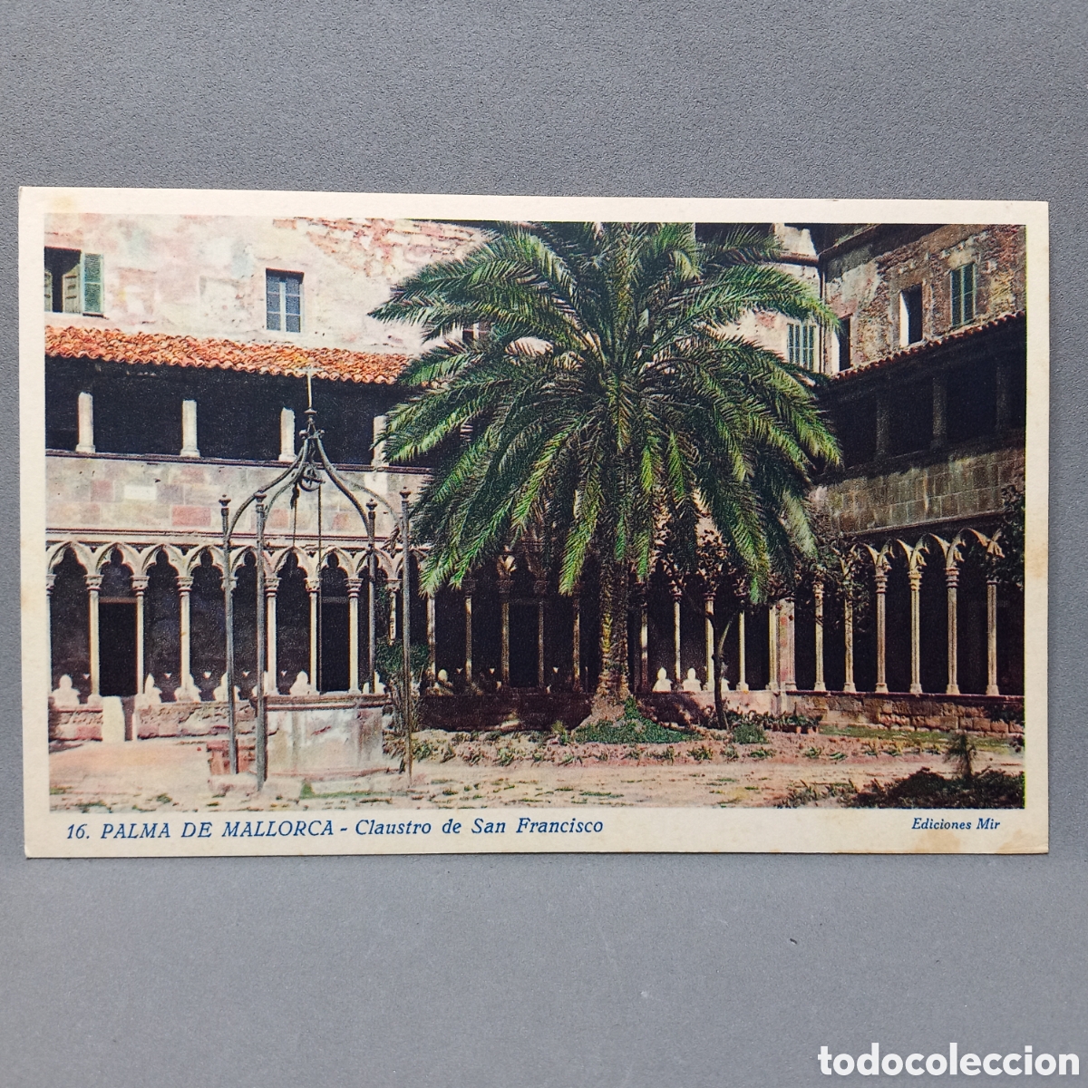 Postales: MALLORCA, Ediciones Mir. Claustro de San Francisco. - Foto 1