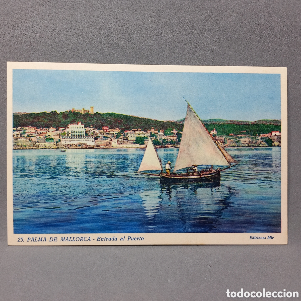 Postales: MALLORCA, Ediciones Mir. Entrada al Puerto - Foto 1