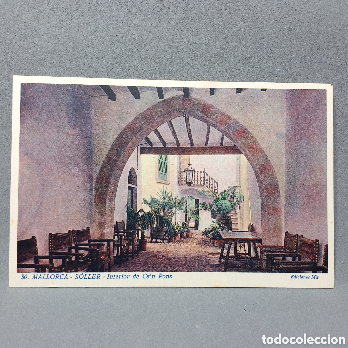 Postales: MALLORCA, Ediciones Mir. Interior de Can Pons. - Foto 1