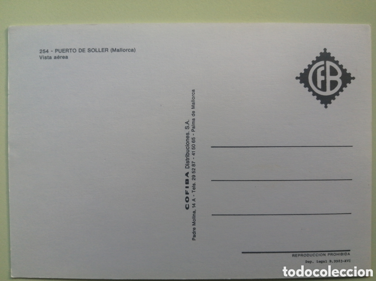 Postales: Postal Puerto de S&oacute;ller - Foto 2