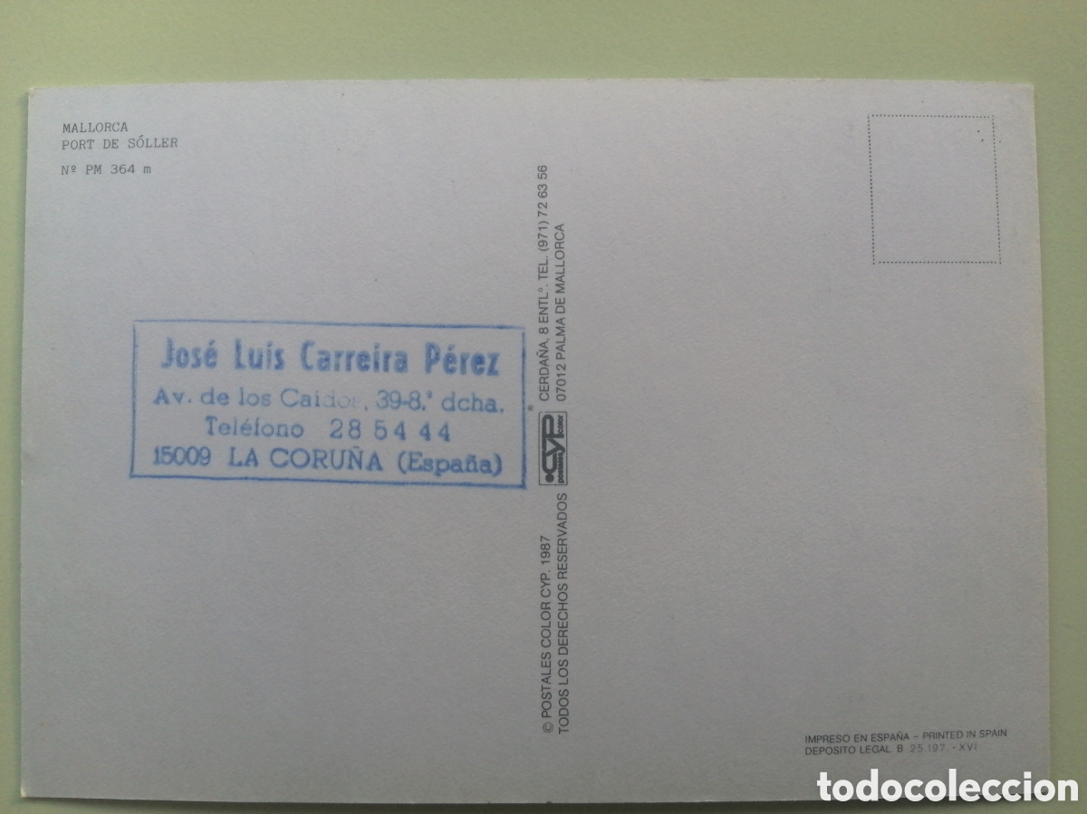 Postales: Postal Puerto de S&oacute;ller - Foto 2