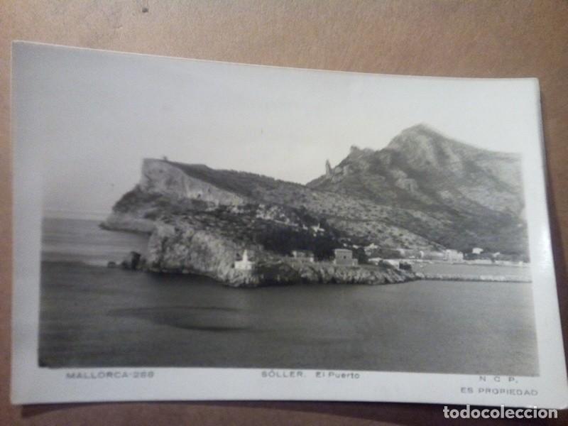 Postales: SOLLER , POSTAL ANTIGUA ANIMADA , BLANCO Y NEGRO - Foto 1