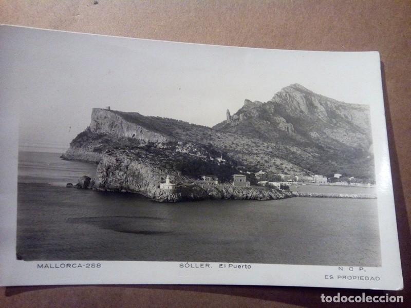 Postales: SOLLER , POSTAL ANTIGUA ANIMADA , BLANCO Y NEGRO - Foto 2