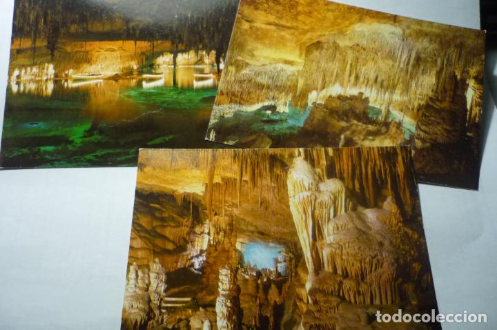 Postales: lote postales mallorca cuevas del drach - Foto 1