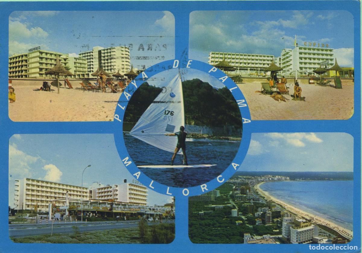 Postkarten: N&ordm; 290-MALLORCA. Playa de Palma. Circulada en 1977. ED. BOHIGAS