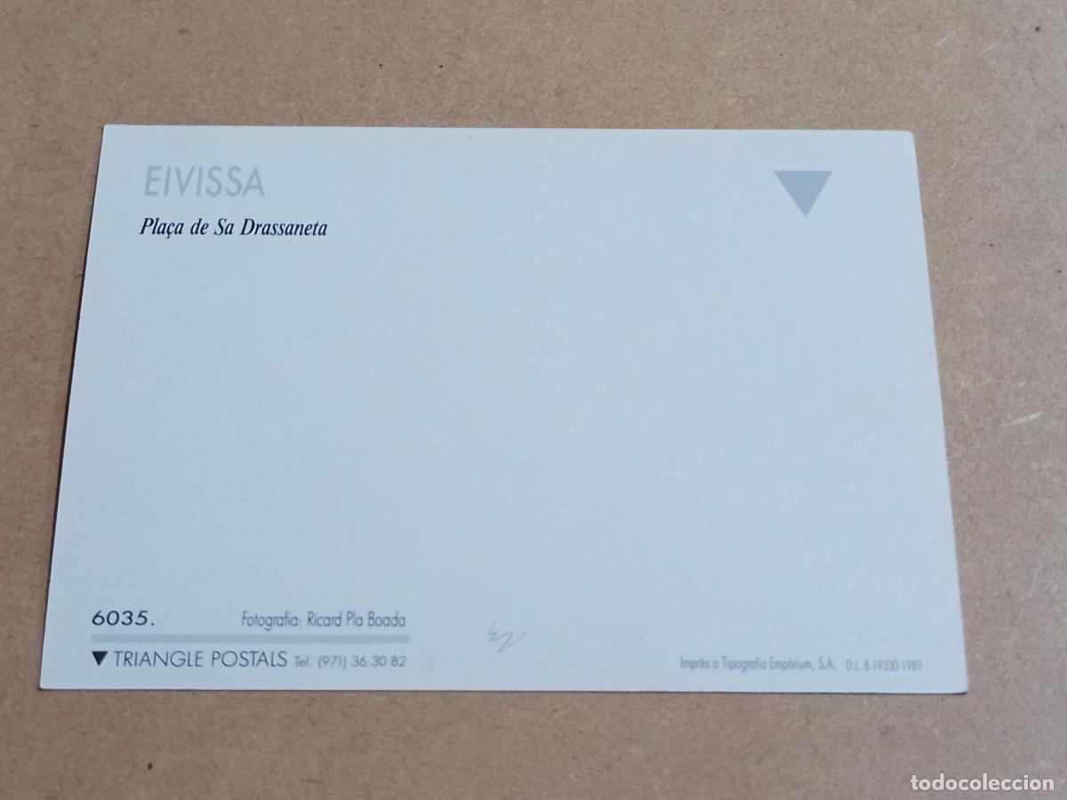 Postales: IBIZA - POSTAL EIVISSA - PLA&Ccedil;A DE SA DRASSANETA - Foto 2