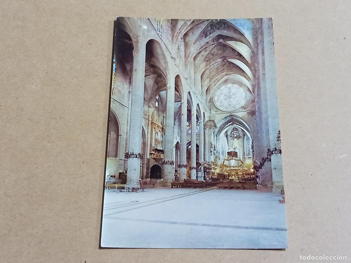 Postales: MALLORCA - POSTAL PALMA - INTERIOR DE LA CATEDRAL - Foto 1