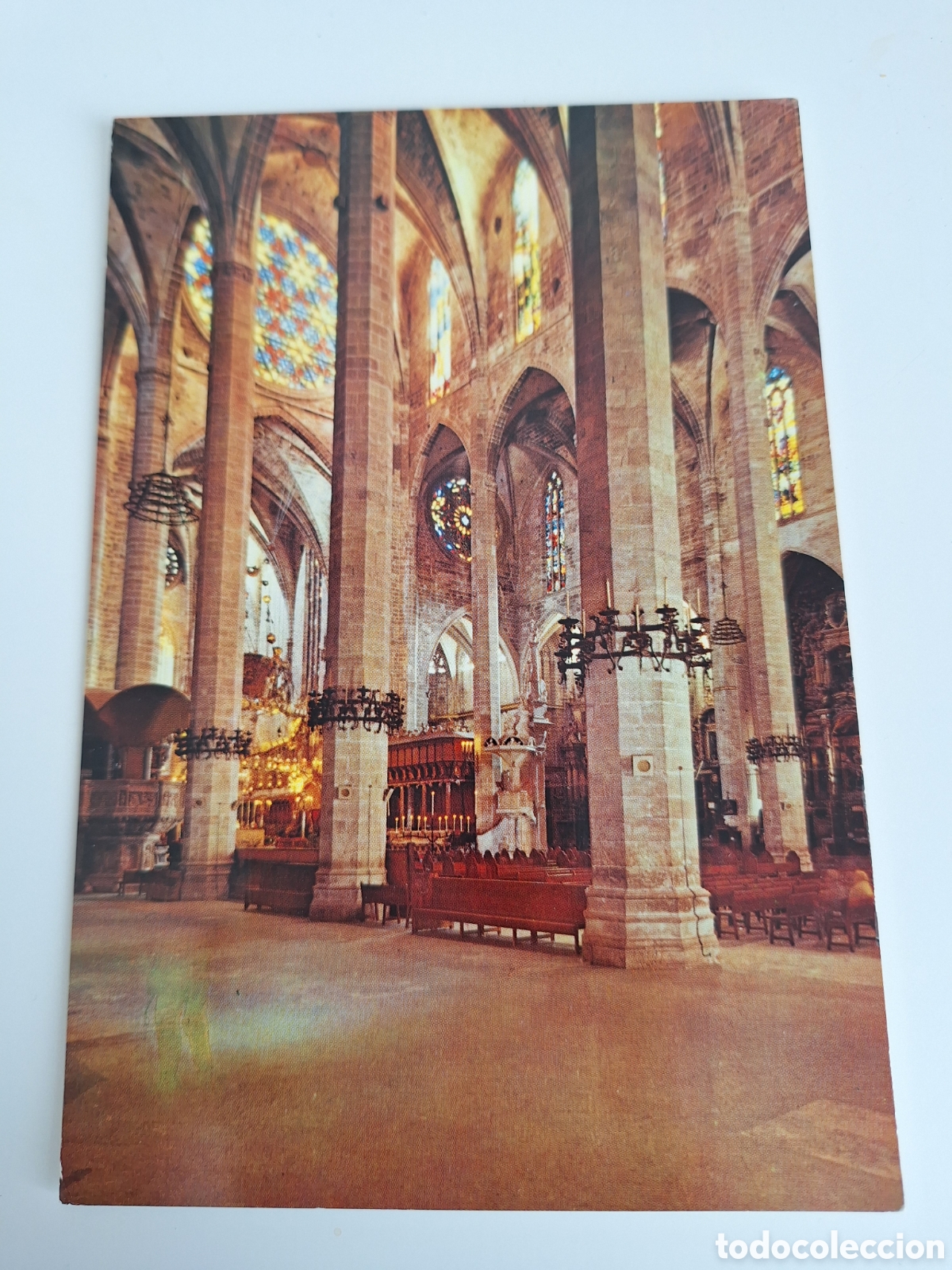 Postales: POSTAL MALLORCA. Nave Catedral - Foto 1