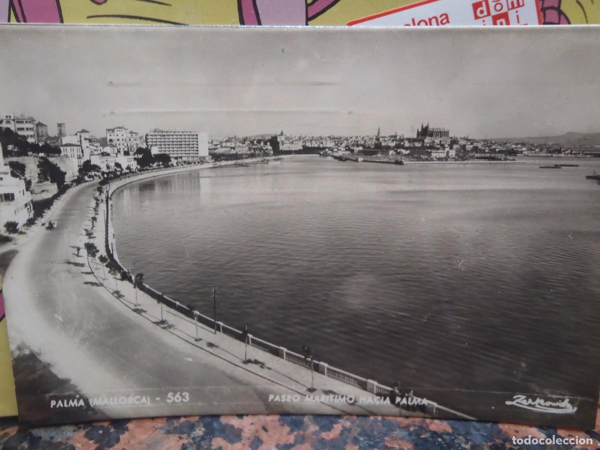 Postales: PALMA , MALLORCA - PASEO MARITIMO - Foto 1