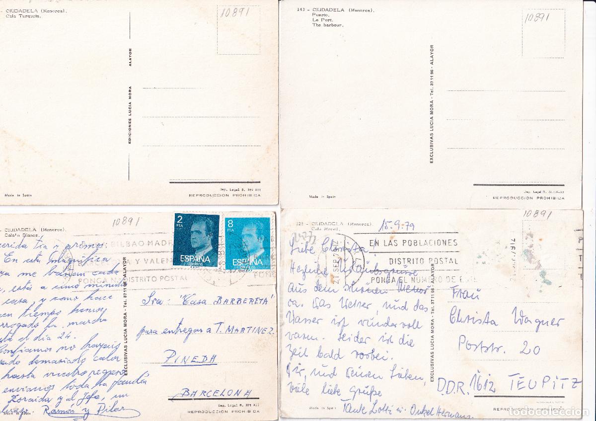 Postales: LOTE MENORCA CIUDADELA - Foto 2