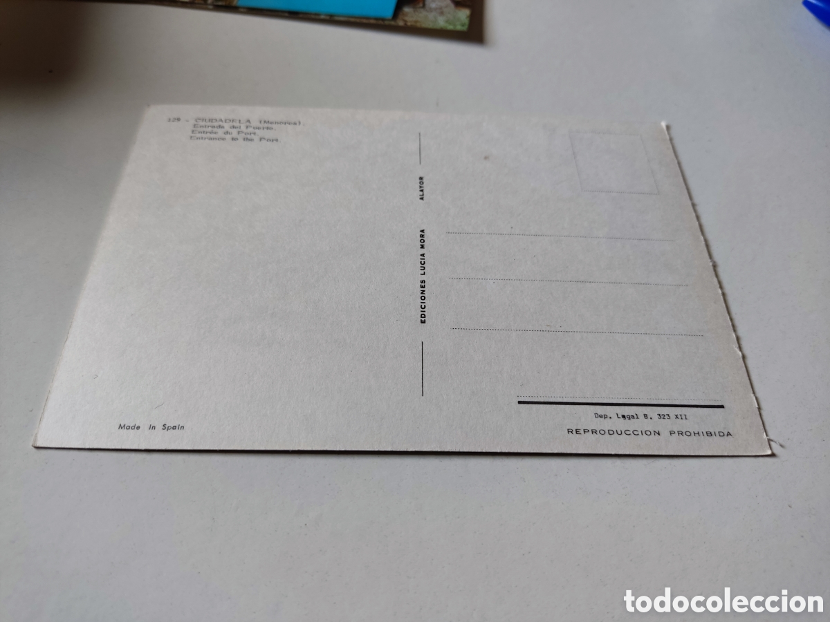 Postales: Postal ciudadela, Menorca - Foto 2