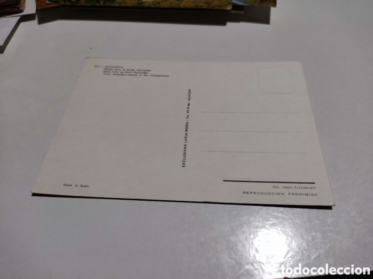 Postales: Postal Menorca, Monte Toro,mercadal - Foto 2