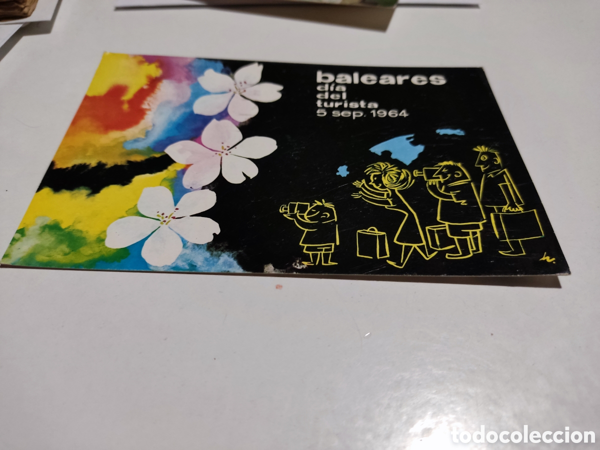 Postkarten: Postal Baleares d&iacute;a del turista 1964