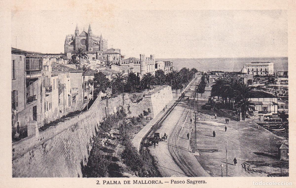 Postales: PALMA DE MALLORCA PASEO SAGRERA 2 - Foto 1