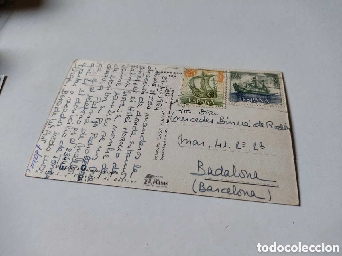 Postales: Postal castillo Mallorca - Foto 2