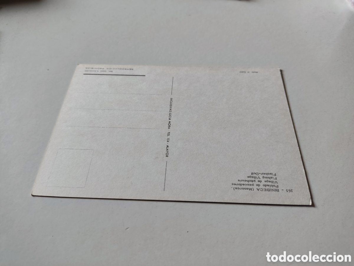Postales: Postal binibeca Menorca - Foto 2
