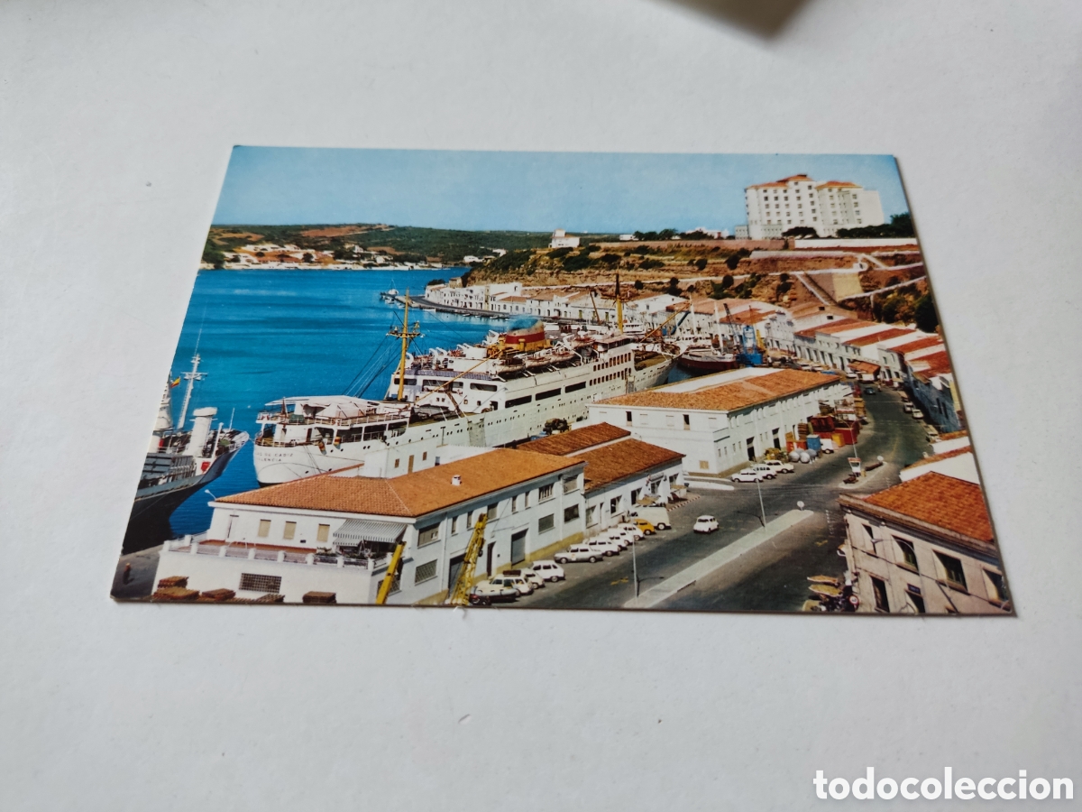 Postales: Postal Mah&oacute;n puerto - Foto 1