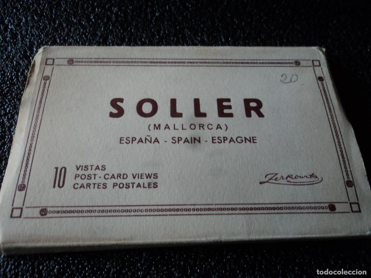 Postkarten: ACORDE&Oacute;N 10 POSTALES COLOR, SOLLER, MALLORCA, TALLERES ZERKOWITZ, 15 X 10 CM