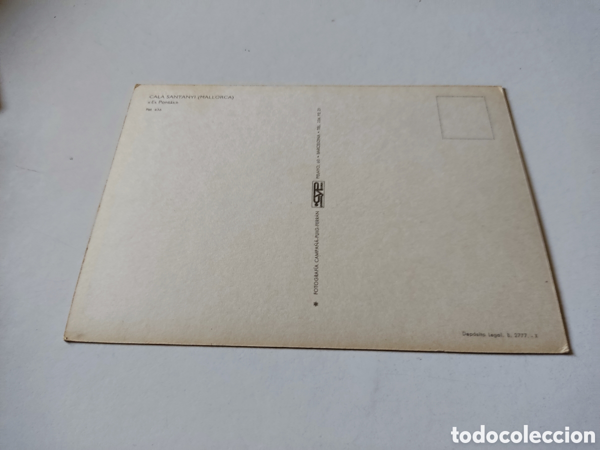 Postales: Postal mallorca Cala santanyi - Foto 2
