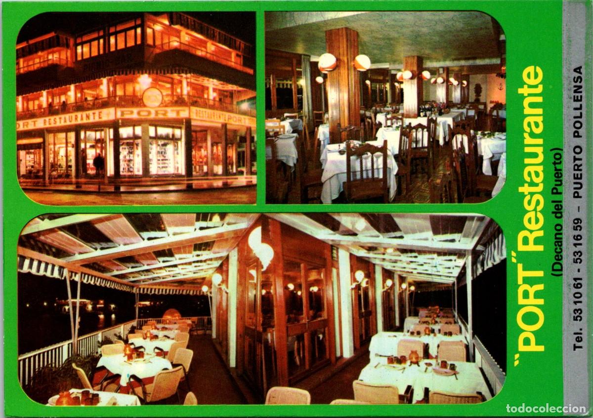 Postkarten: Puerto Pollensa (Mallorca) - Port Restaurante - Gr&aacute;ficas Garc&iacute;a - 150x105mm