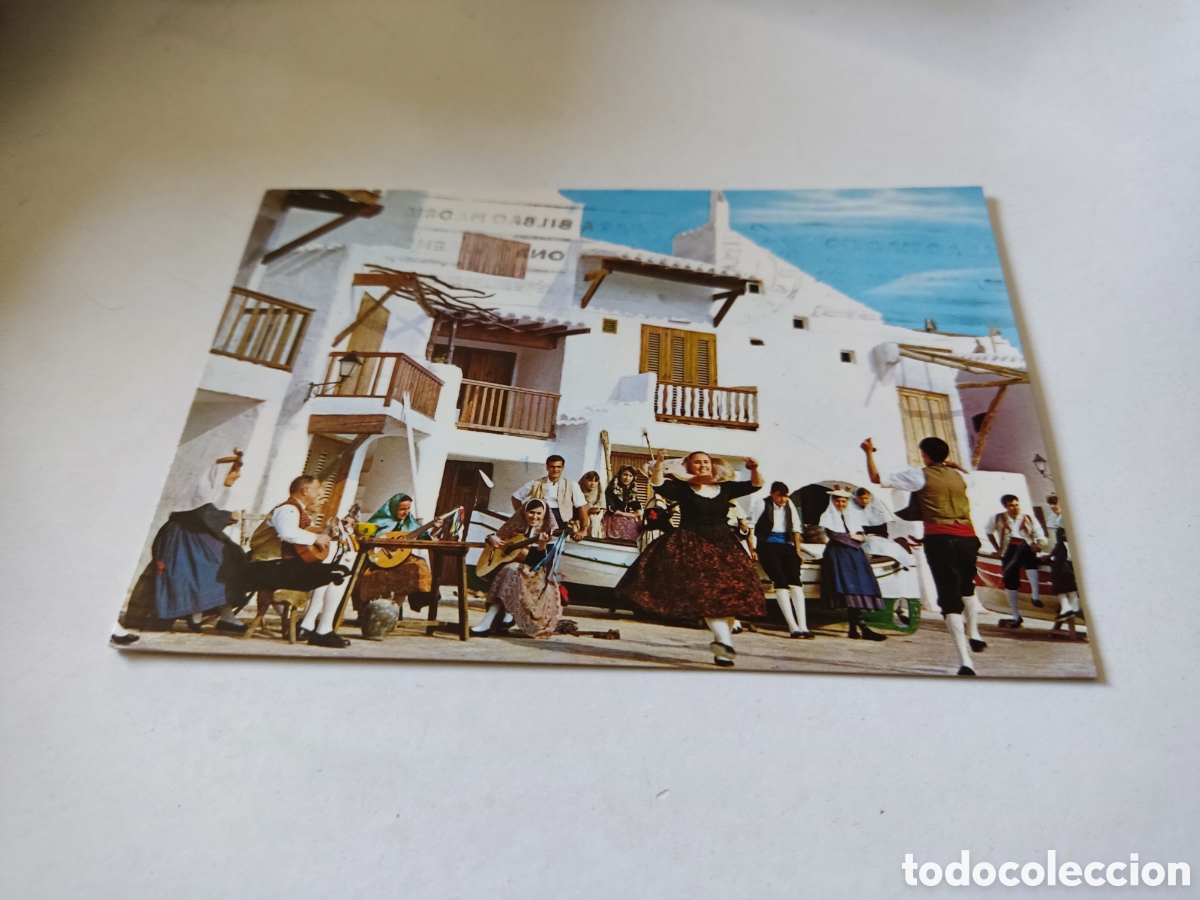 Postales: Postal Menorca baile t&iacute;pico - Foto 1