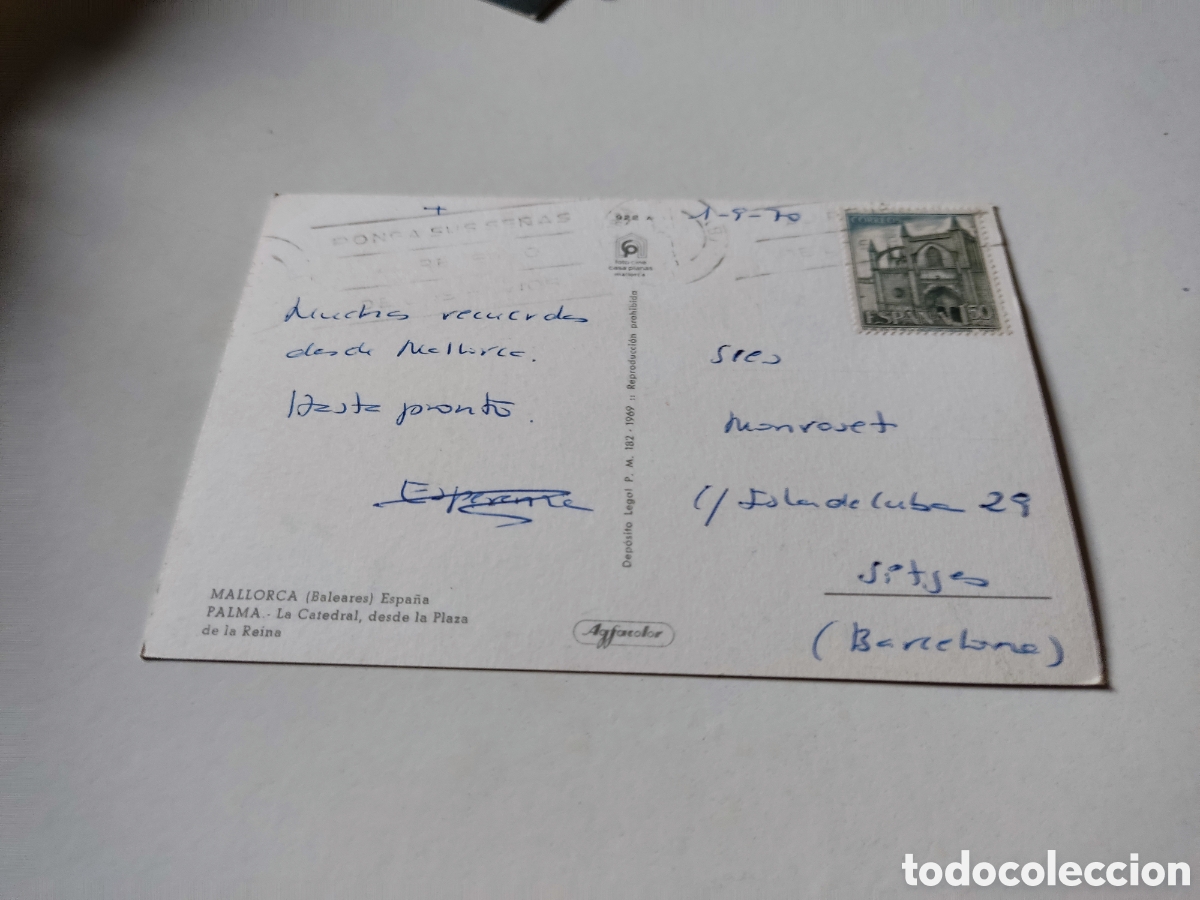Postales: Postal mallorca catedral - Foto 2