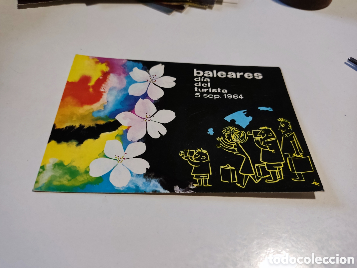 Postales: Postal Baleares d&iacute;a del turista 1964