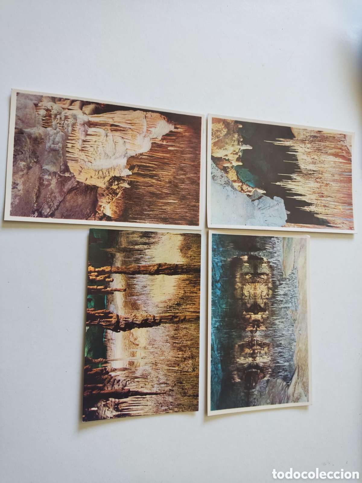 Postales: 4 postal cuevas del drach 1959 - Foto 1